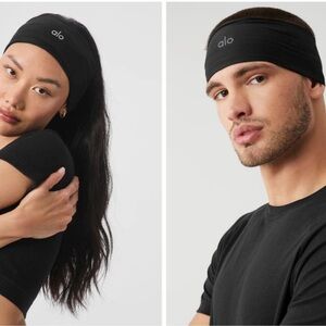 ALO NWT Performance Conquer Headband - Black